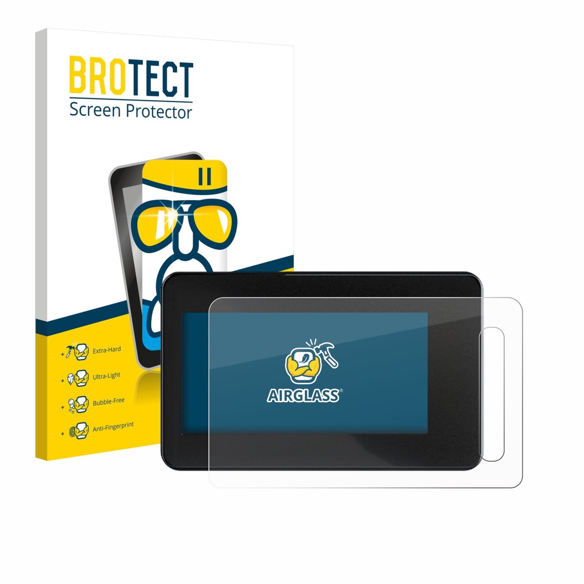 Screenprotector voor Shimano Steps SC-EN600 Beschermglas transparant
