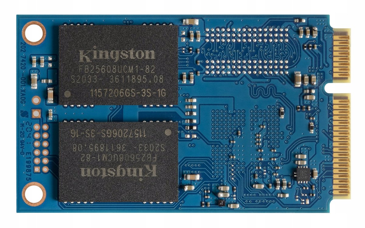 Kingston KC600 - Interne SSD - 256GB - 550 MB/s Leessnelheid - SATA III - mSATA