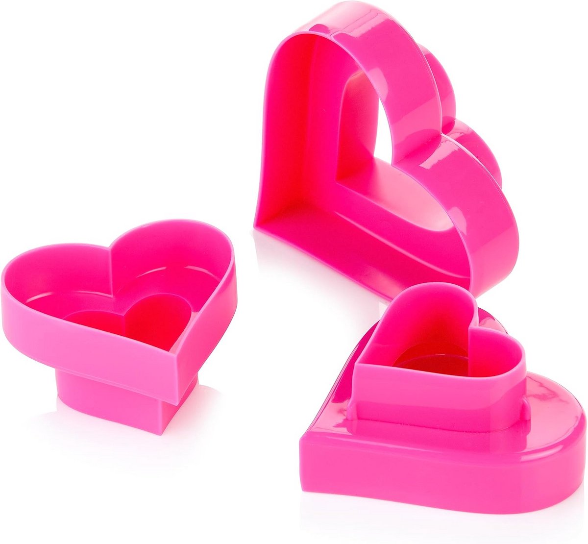 Roze Koekjesvormpjes Set - Uitstekers voor Koekjes en Gebak