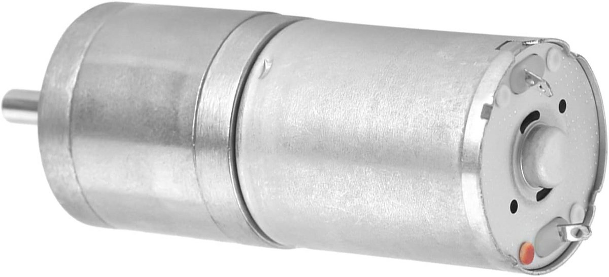 DC 12V Tandwielmotor 25mm Lage Snelheid met Metalen Tandwielkast voor Elektronische Slottoepassingen