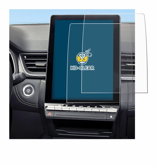 BROTECT - Protecteur d'écran pour Renault Symbioz 2024 - Film Film de protection transparent (2 Pièces)