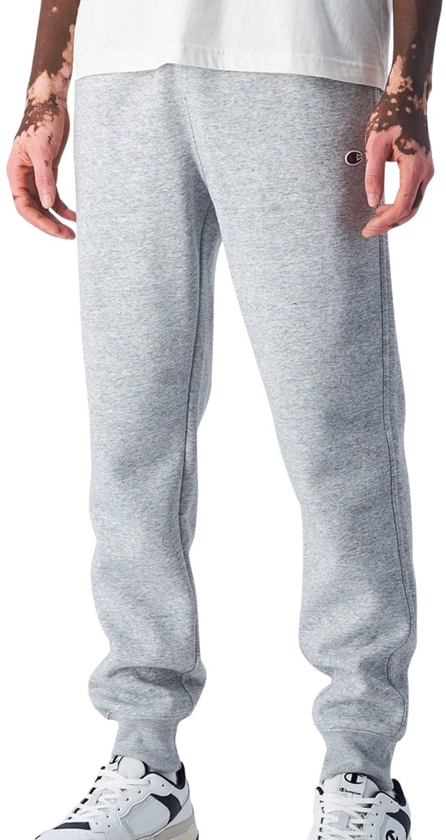 Champion Rib Cuff Slim-Fit Joggingbroek Heren Grijs