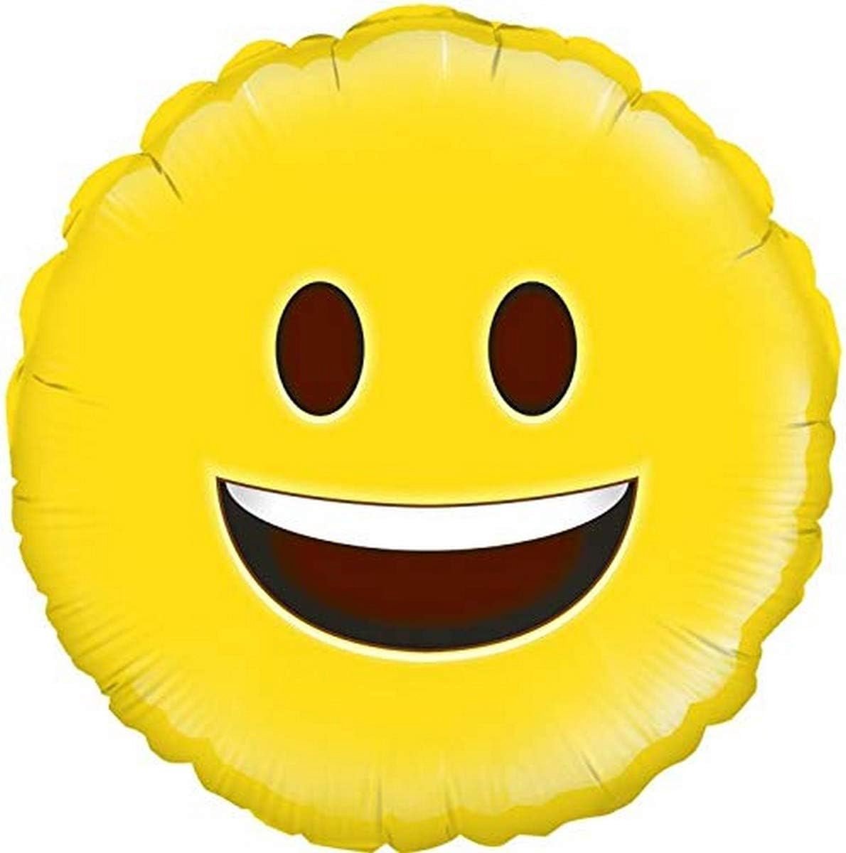 Grote Emoji Ballon 18 Inch - Geel Feest Dieren Gezicht Ballonnen