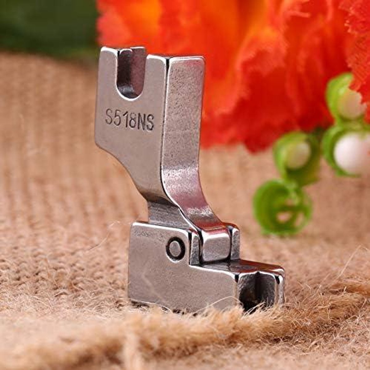 Flat Bed Persvoet Set voor Huishoudelijke Naaimachines - Onzichtbare Ritsvoet - 3 Pack