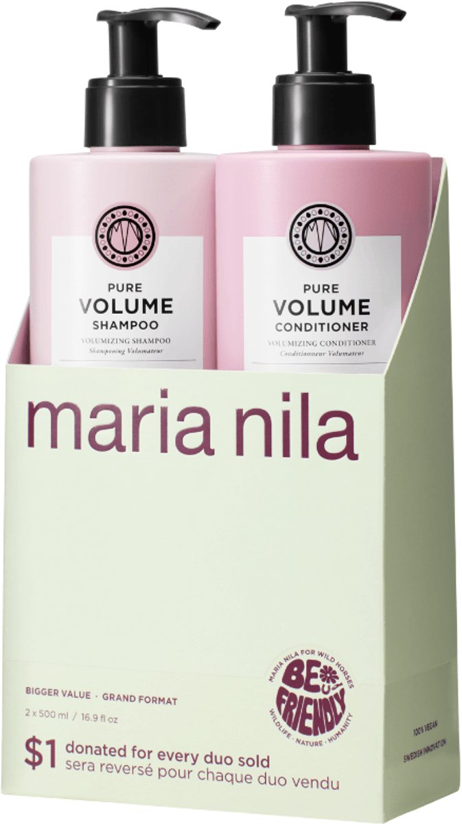 Maria Nila - Pure Volume Care Duo - 2x 500ml