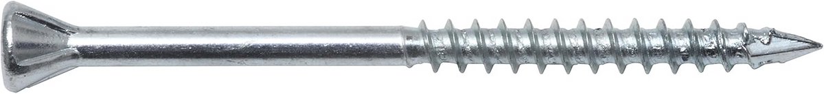 Schroeven met Freeskop voor Montage, Verzinkt Staal, 3.5x45mm, 250 Stuks