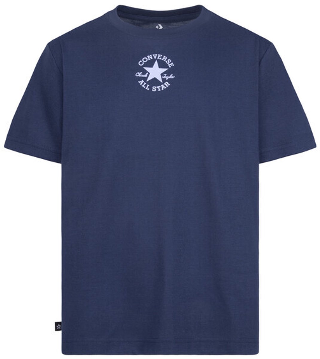 T-shirt met korte mouwen voor kinderen CNVN Sustainable Core Converse Marine