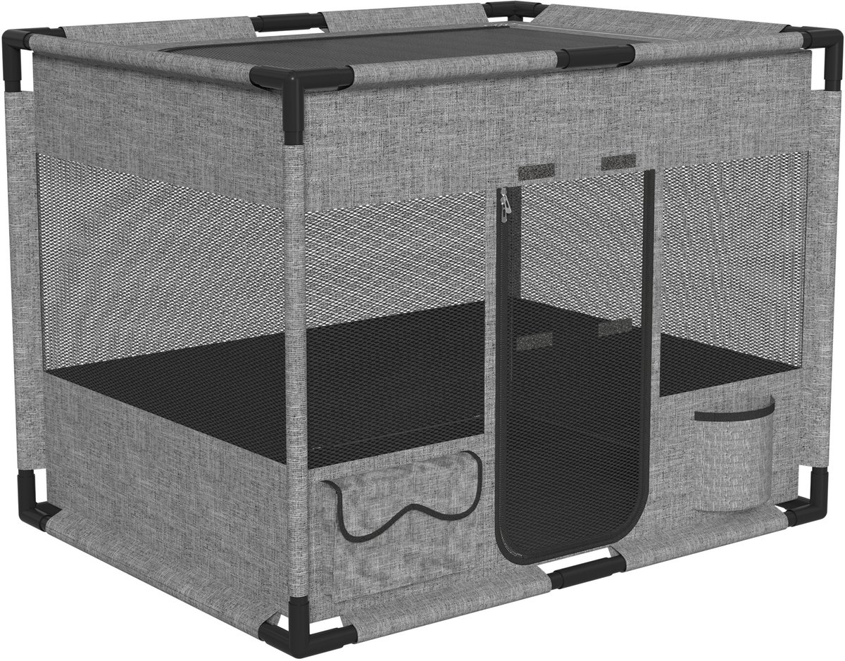Froadp Vierkant Box Huisdieren Speeltent Honden Katten Box Buitenverblijf Dierenbox Größe M
