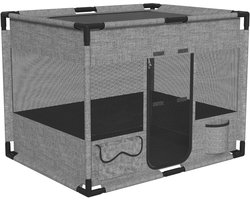 Froadp Vierkant Box Huisdieren Speeltent Honden Katten Box Buitenverblijf Dierenbox Größe M