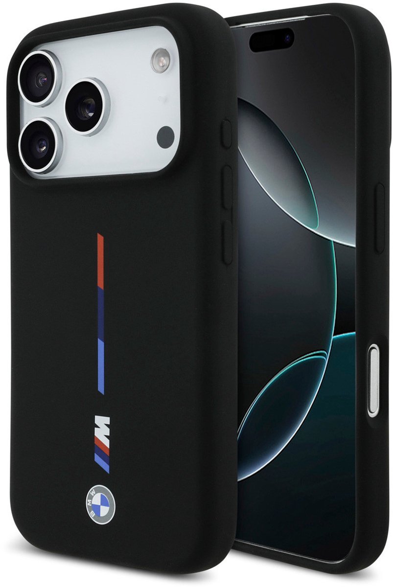 BMW Back cover voor Apple iPhone 17 Pro in de kleur Zwart