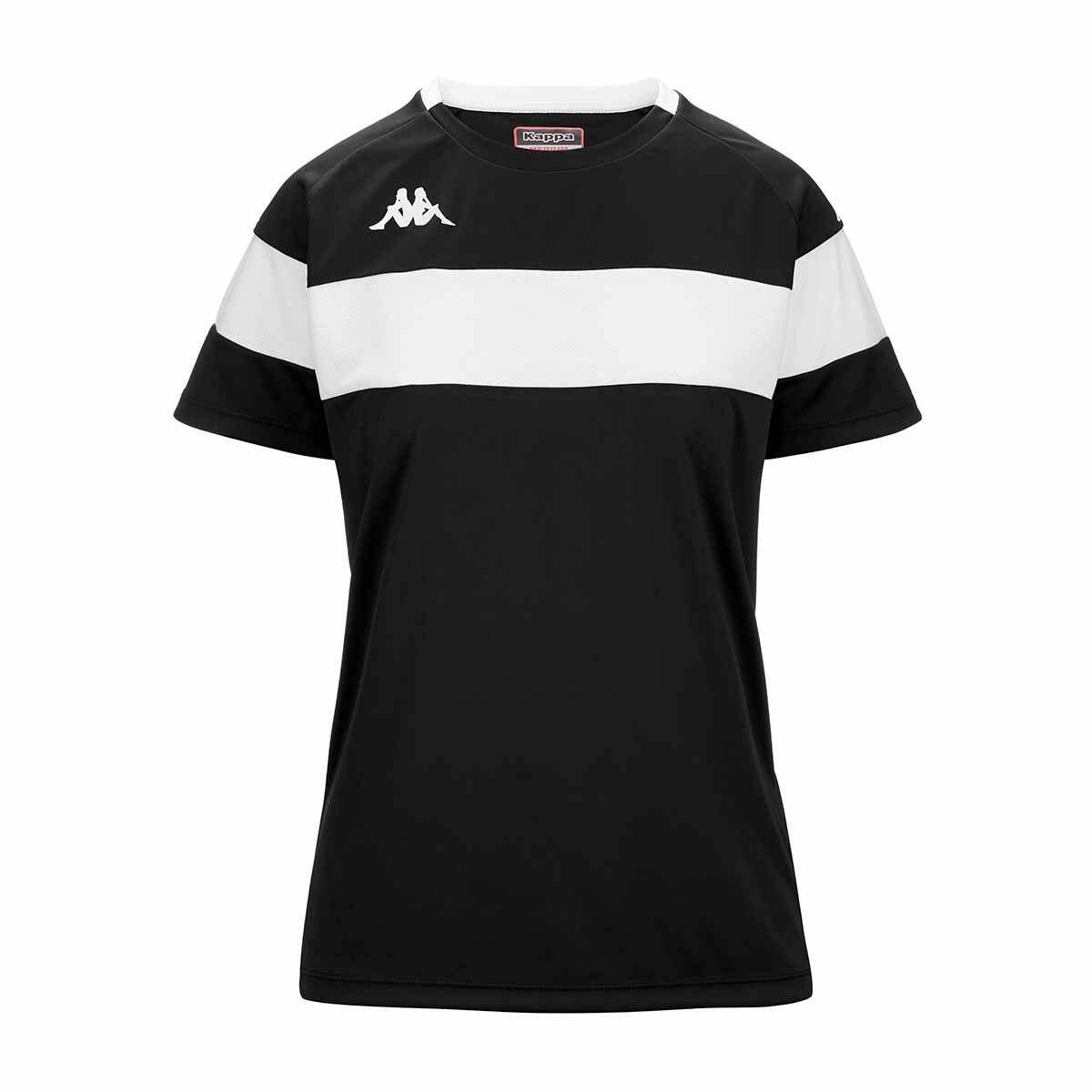 Sportshirt Dames Kappa Dareta Zwart