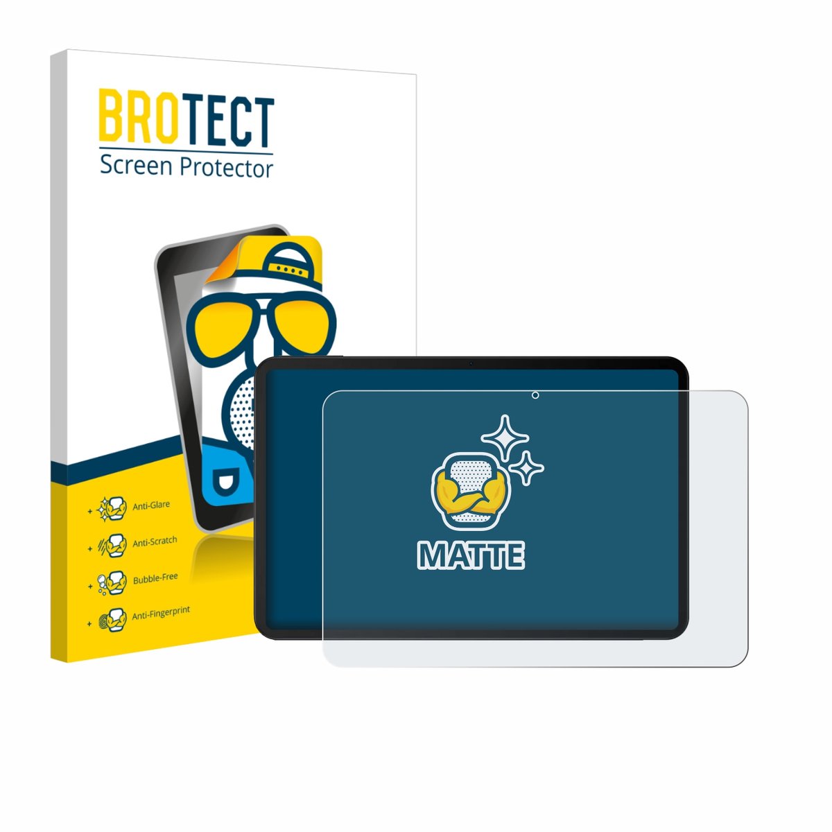 BROTECT - Screenprotector voor Doogee Tab G6 Max - Folie Beschermfolie matte