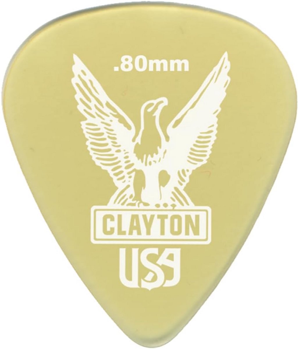Set van 12 Gitaar Plectrums voor Heldere, Schone Gitaarklank