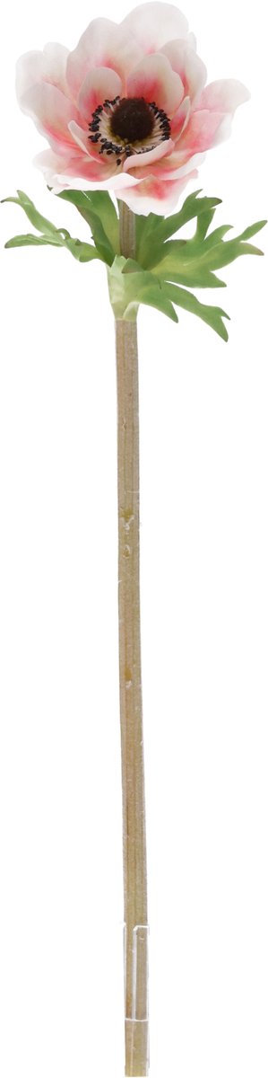 maxifleur Kunstplanten Anemoon Kunstbloem 40cm Roze