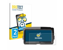 BROTECT - Screenprotector voor Harley Davidson Soundstream V2 - Folie Beschermfolie transparant 2 Stuks