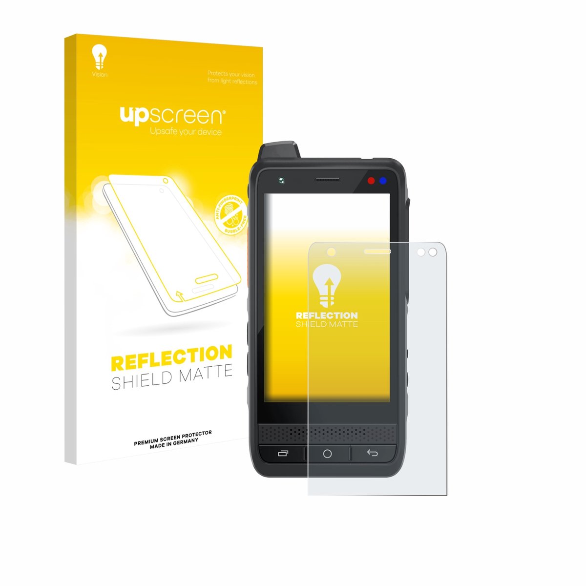 upscreen - Screenprotector voor Uniwa F400 - Folie Beschermfolie anti glare matte