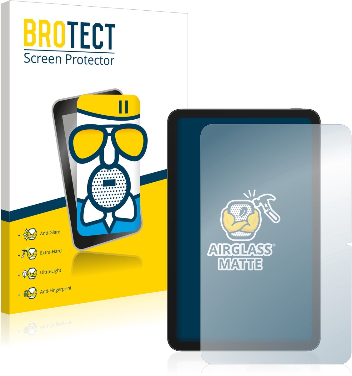 BROTECT - Screenprotector voor Nokia T20 - Folie Beschermfolie Beschermglas matte