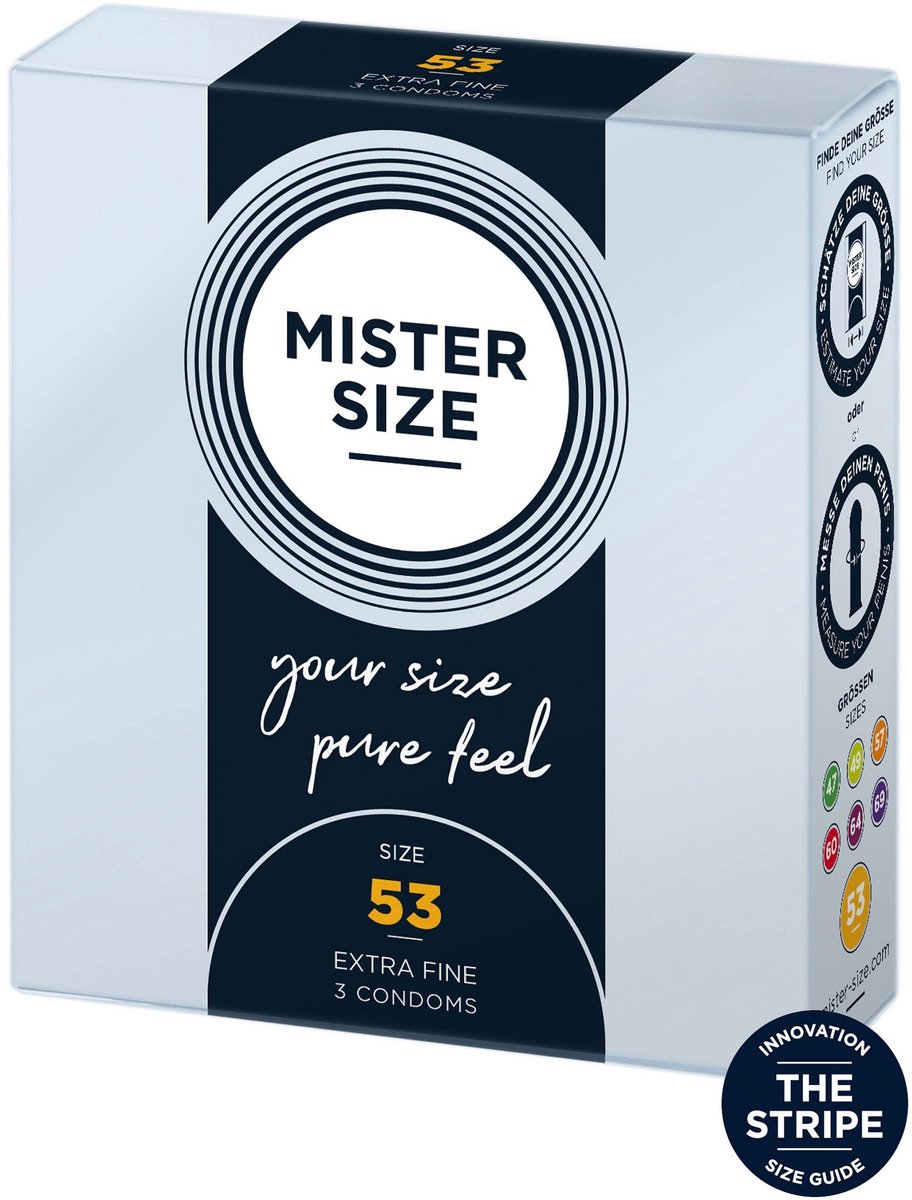 MISTER SIZE 53 (3 pack)