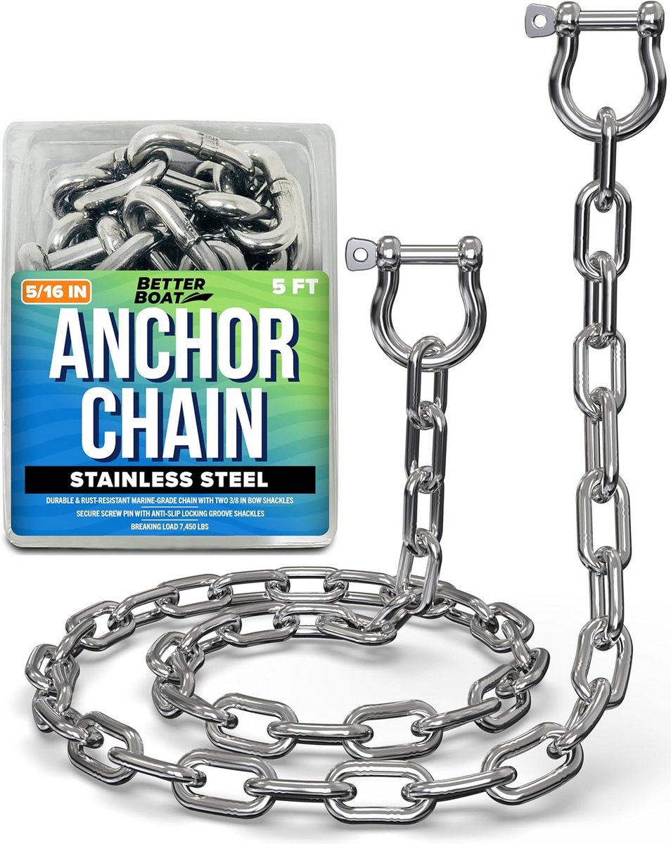 Ankerketting 5/16 inch voor boten en jachten