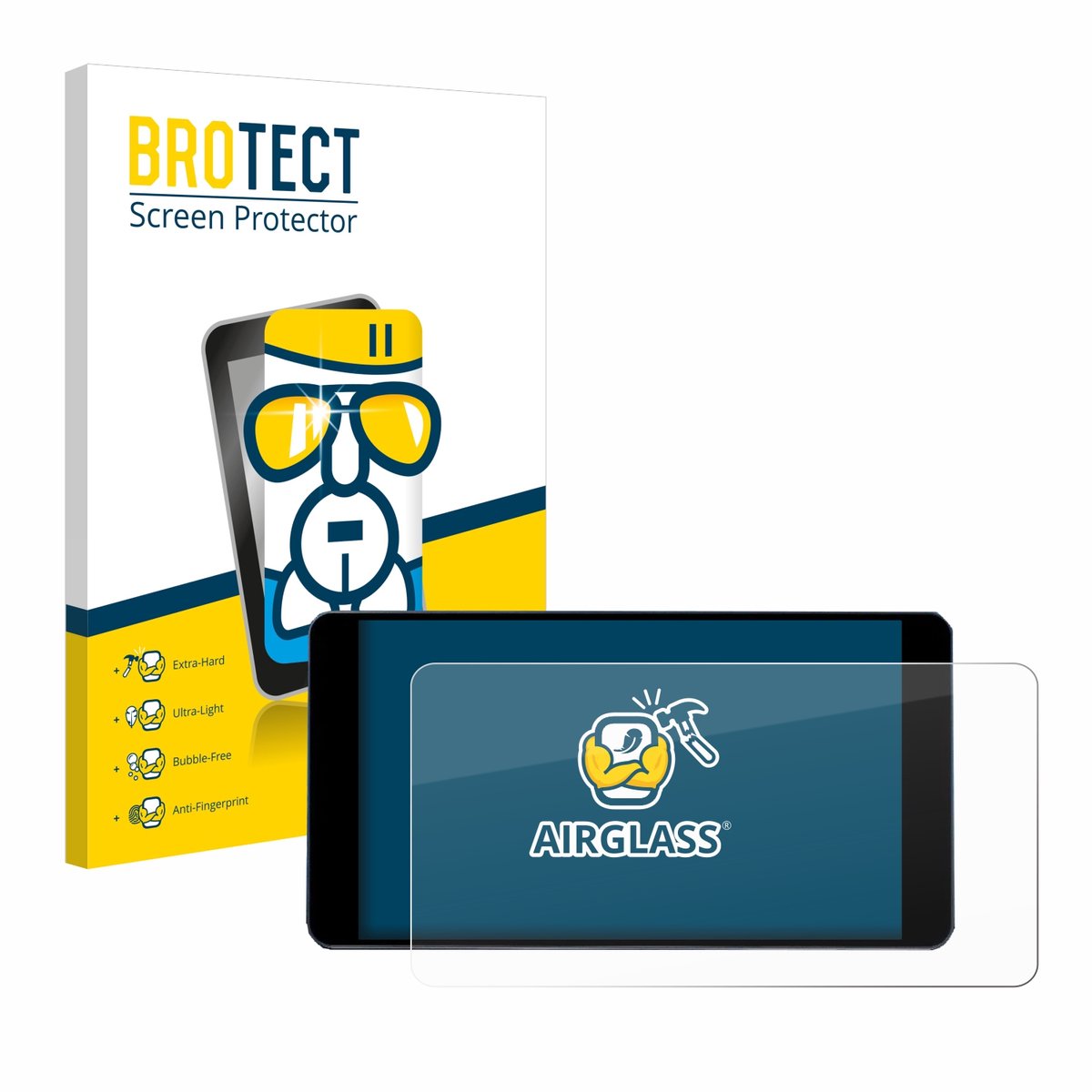 Screenprotector voor Zontes 350D Beschermglas transparant
