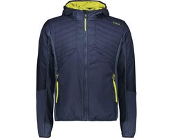 Extra Lichte Gewatteerde Outdoorjas met Capuchon voor Heren - Primaloft Isolatie