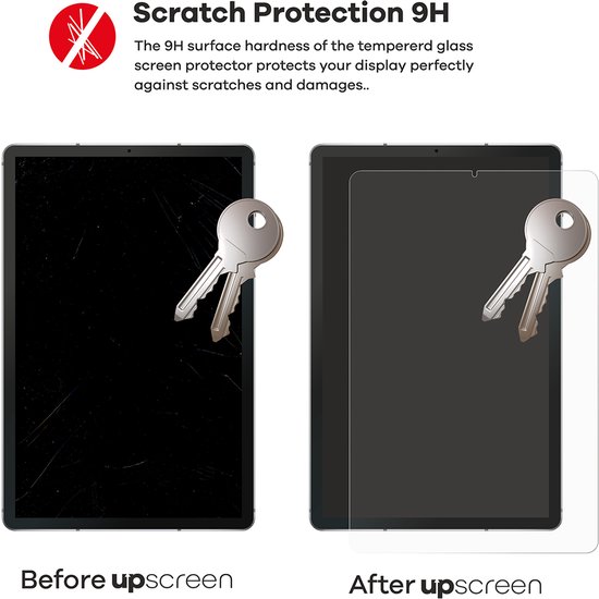 upscreen - Screenprotector voor Viwoods AiPaper Reader - Folie Beschermfolie Beschermglas transparant van upscreen — afbeelding 3