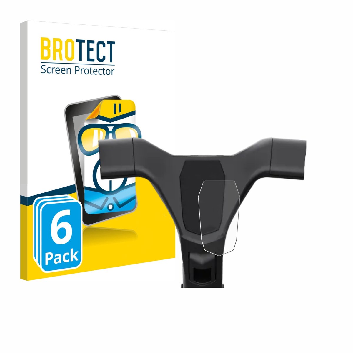 BROTECT - Screenprotector voor Navee ST3 - Folie Beschermfolie transparant 6 Stuks