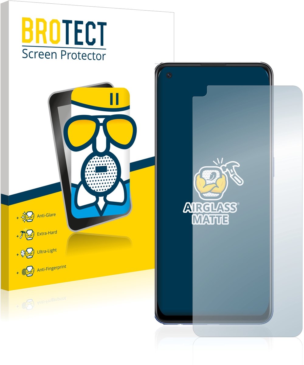 BROTECT - Screenprotector voor Oppo A74 - Folie Beschermfolie Beschermglas matte