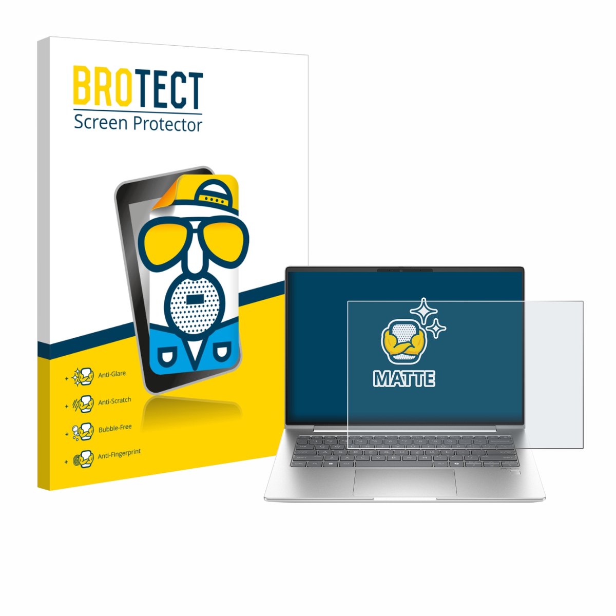 BROTECT - Screenprotector voor HP EliteBook 655 G11 - Folie Beschermfolie matte