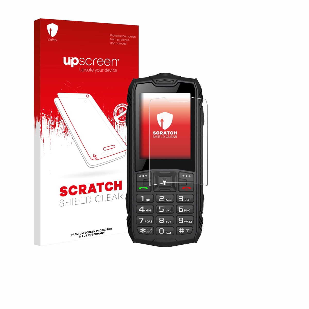 upscreen - Screenprotector voor Hammer Rock - Folie Beschermfolie transparant