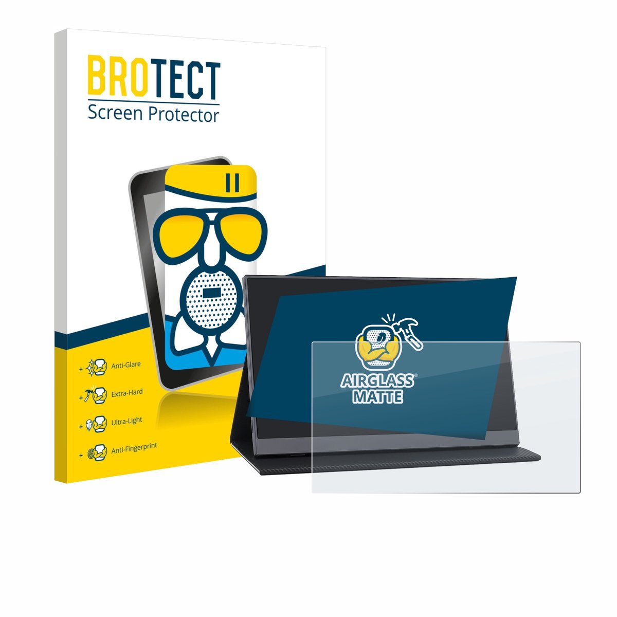 BROTECT - Screenprotector voor COOLHOOD 15.6 - Folie Beschermfolie Beschermglas matte