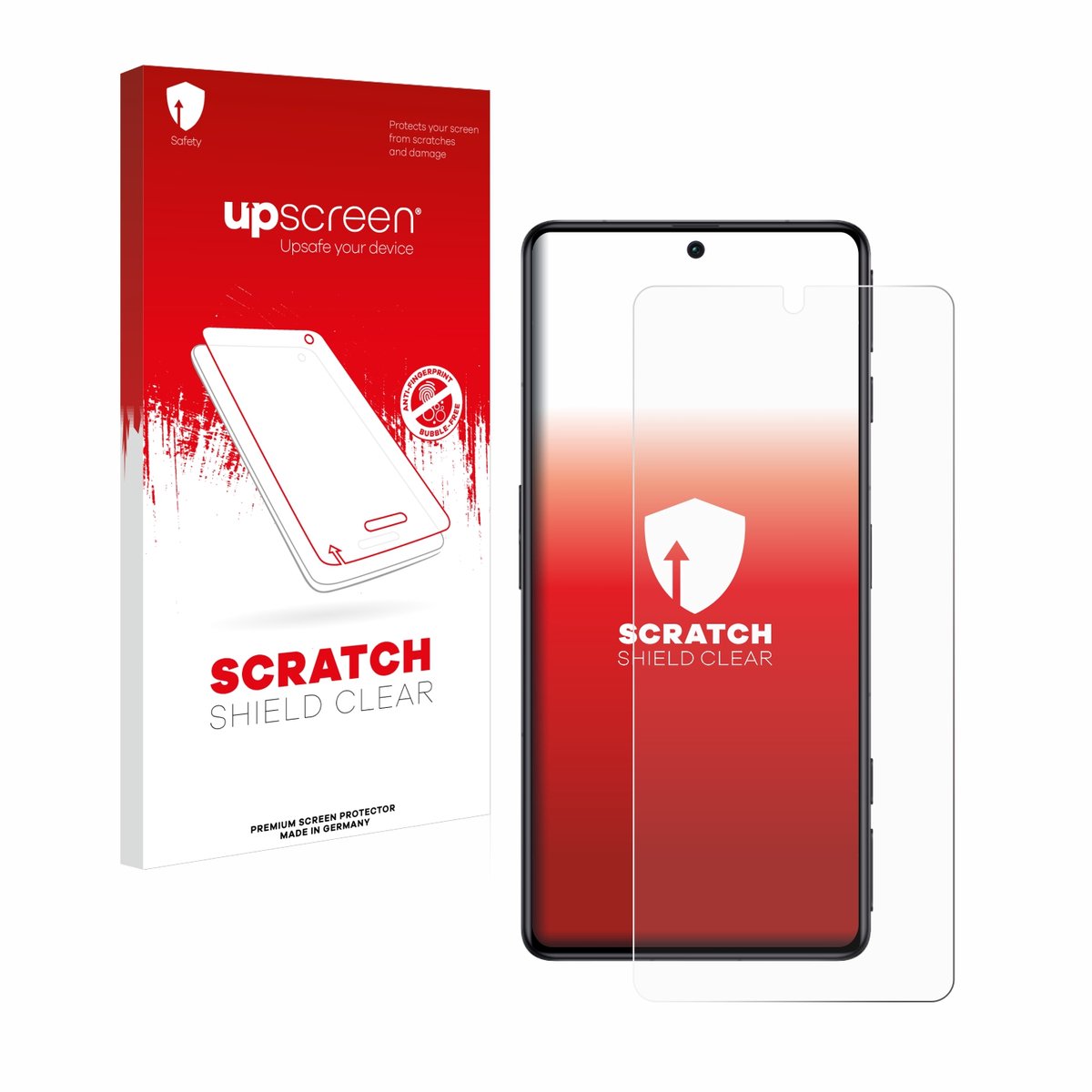 upscreen - Screenprotector voor Xiaomi Poco F4 GT - Folie Beschermfolie transparant