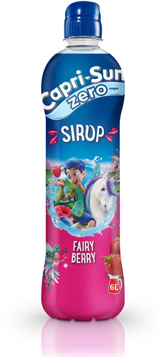 Capri Sun Siroop Fairy Berry Zero - 6 x 600 ml