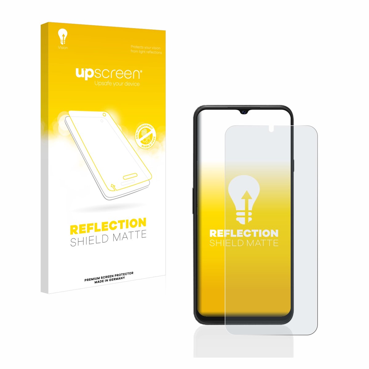 upscreen - Screenprotector voor Cubot P80 - Folie Beschermfolie anti glare matte