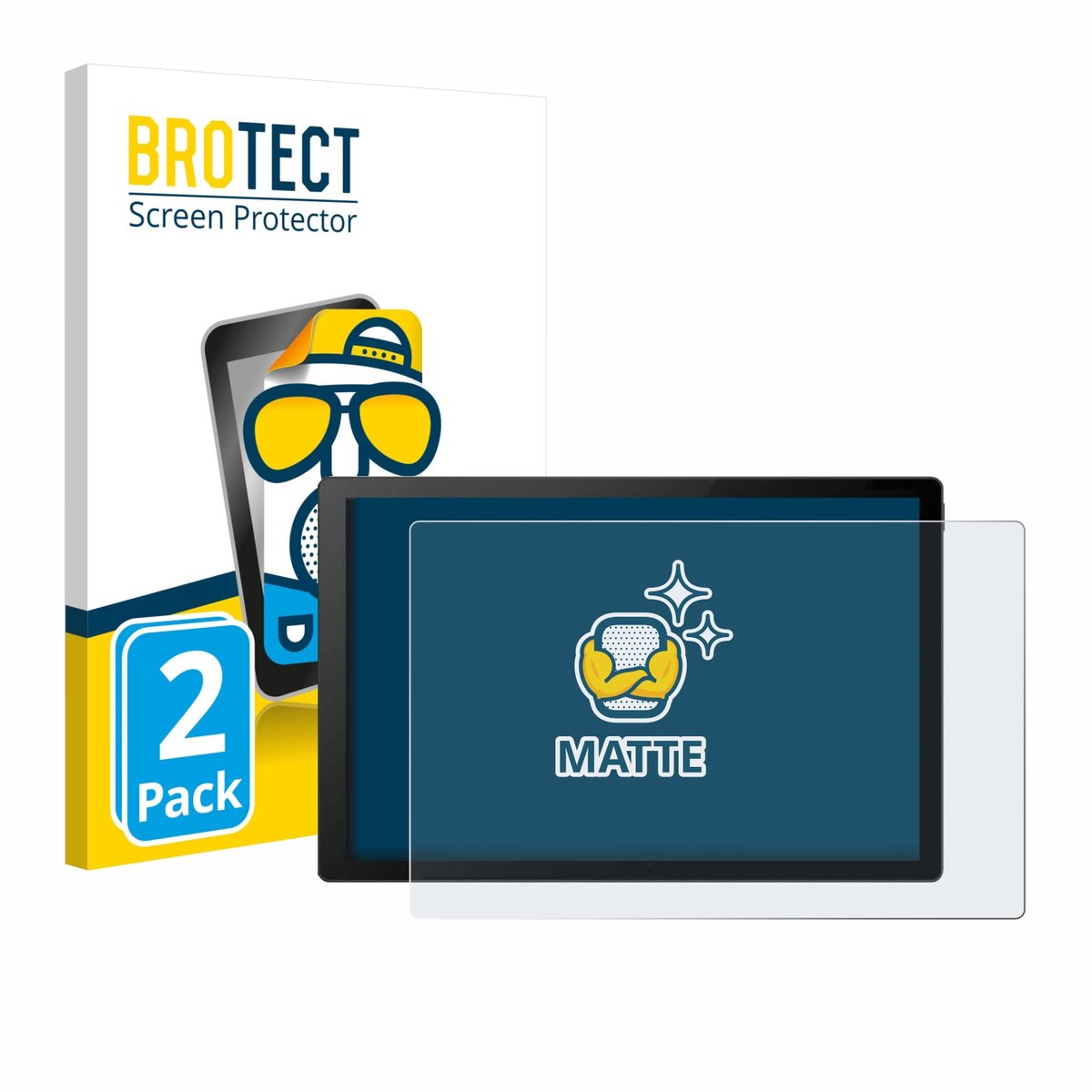 BROTECT - Screenprotector voor EcoFlow PowerInsight - Folie Beschermfolie matte 2 Stuks