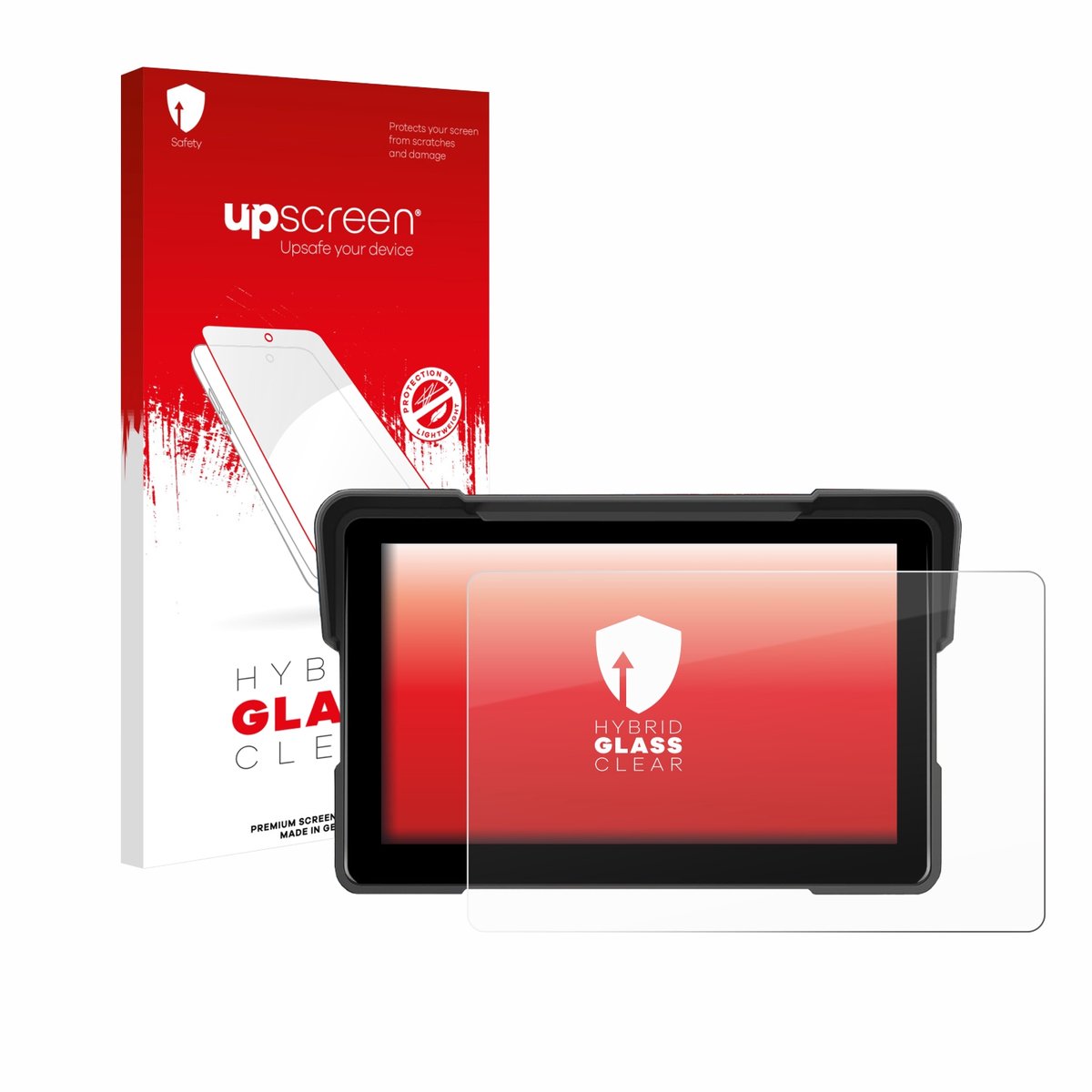 upscreen - Screenprotector voor Sixwin P5 7" - Folie Beschermfolie Beschermglas transparant