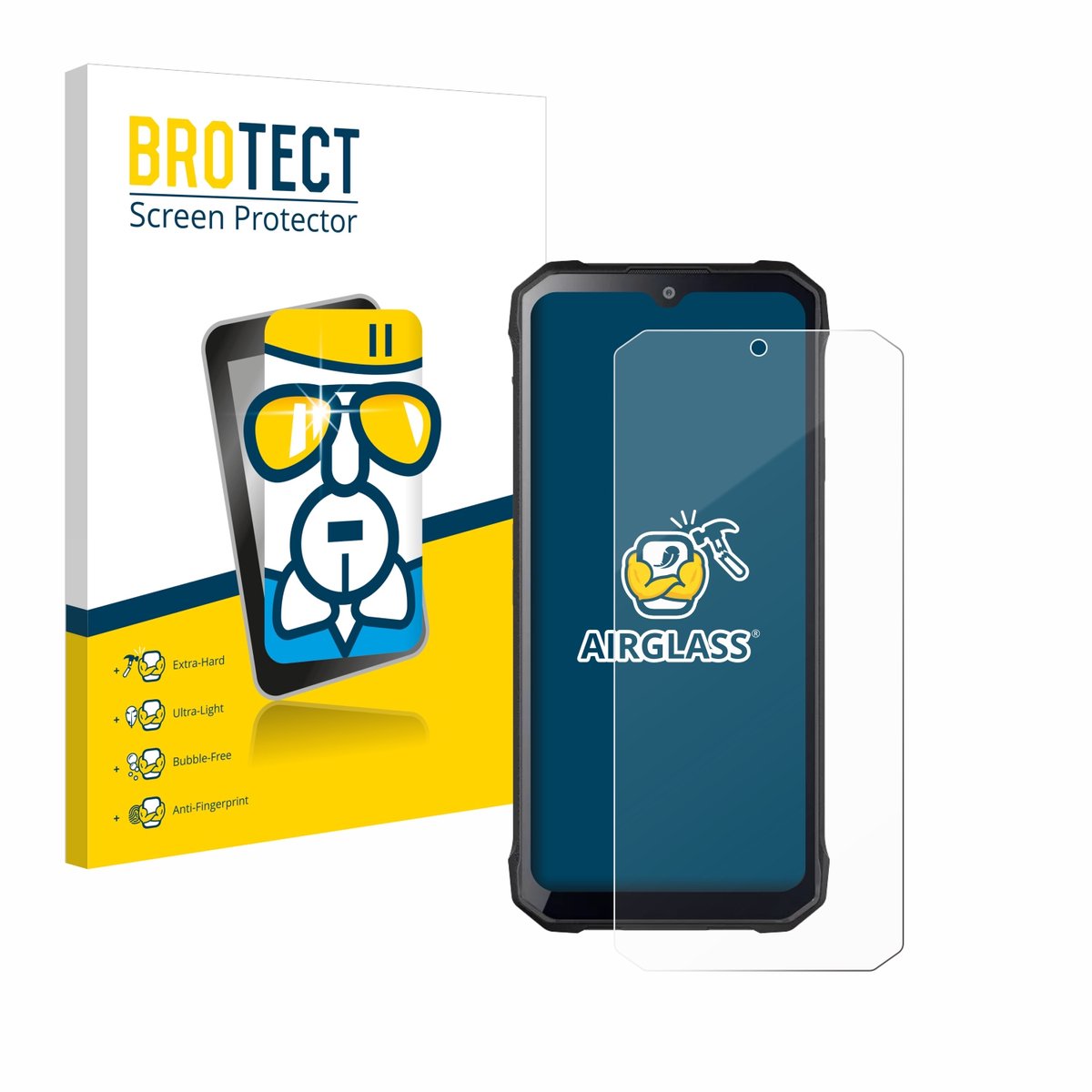 Screenprotector voor Hotwav T7S Beschermglas transparant