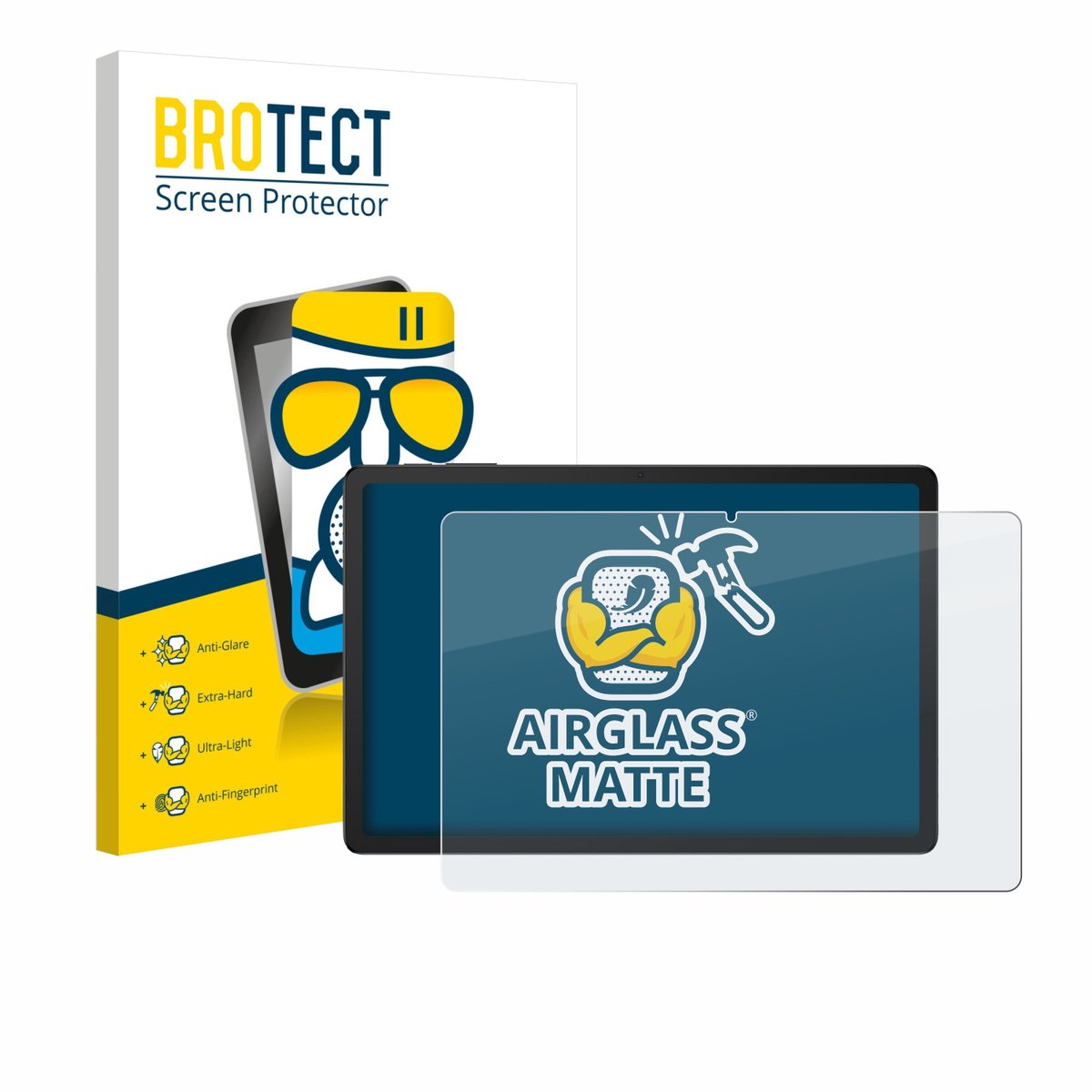 BROTECT - Screenprotector voor Doogee Tab G6 Plus - Folie Beschermfolie Beschermglas matte