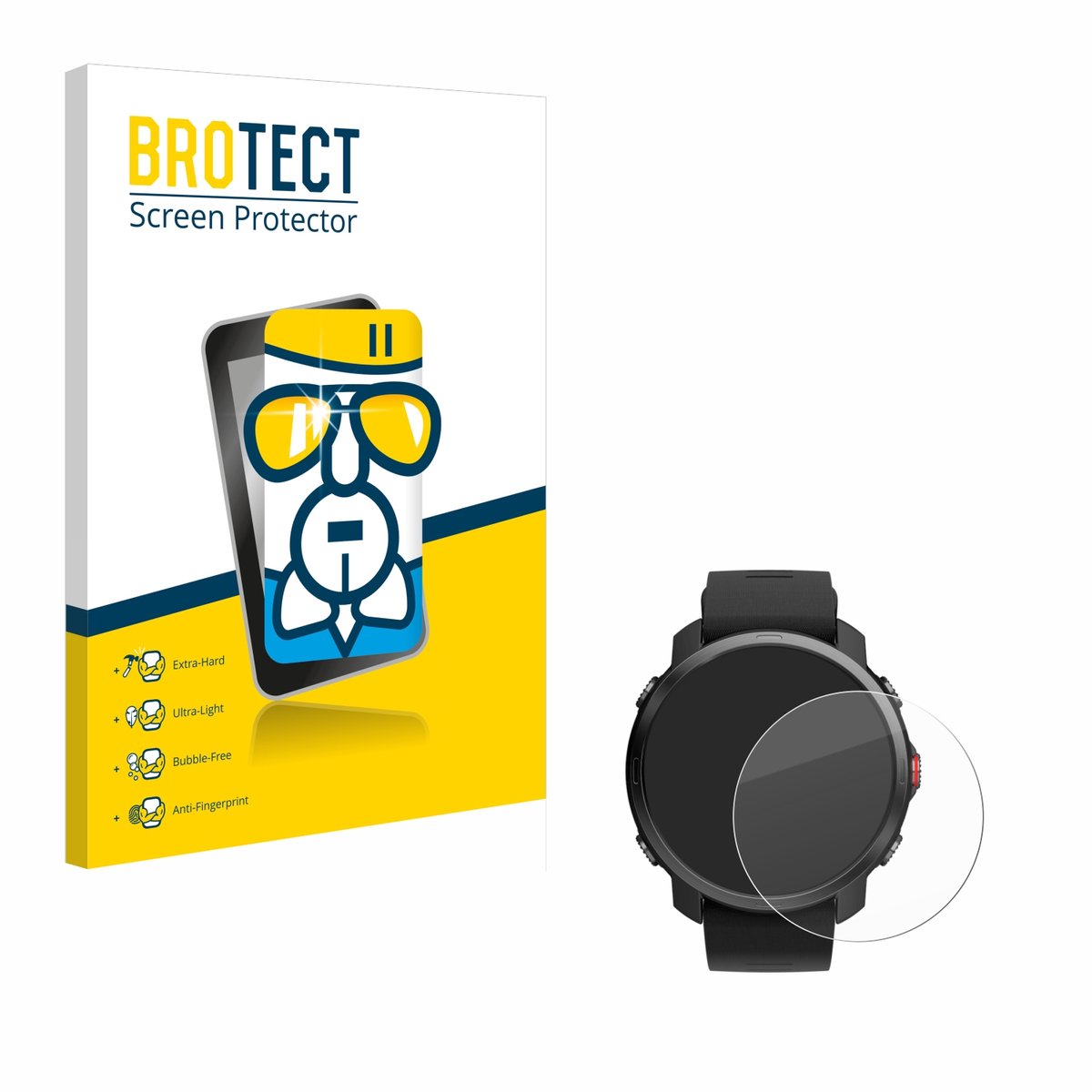 Screenprotector voor Polar Grit X Beschermglas transparant