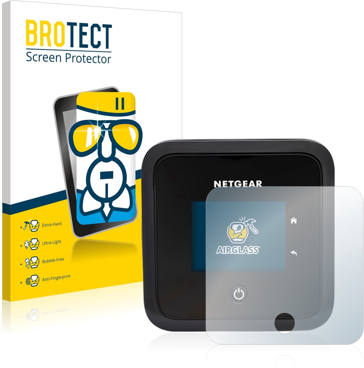 Screenprotector voor Netgear Nighthawk M5 Beschermglas transparant