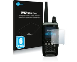 Savvies - Screenprotector voor Aor AR-DV10 - Folie Beschermfolie transparant 6 Stuks