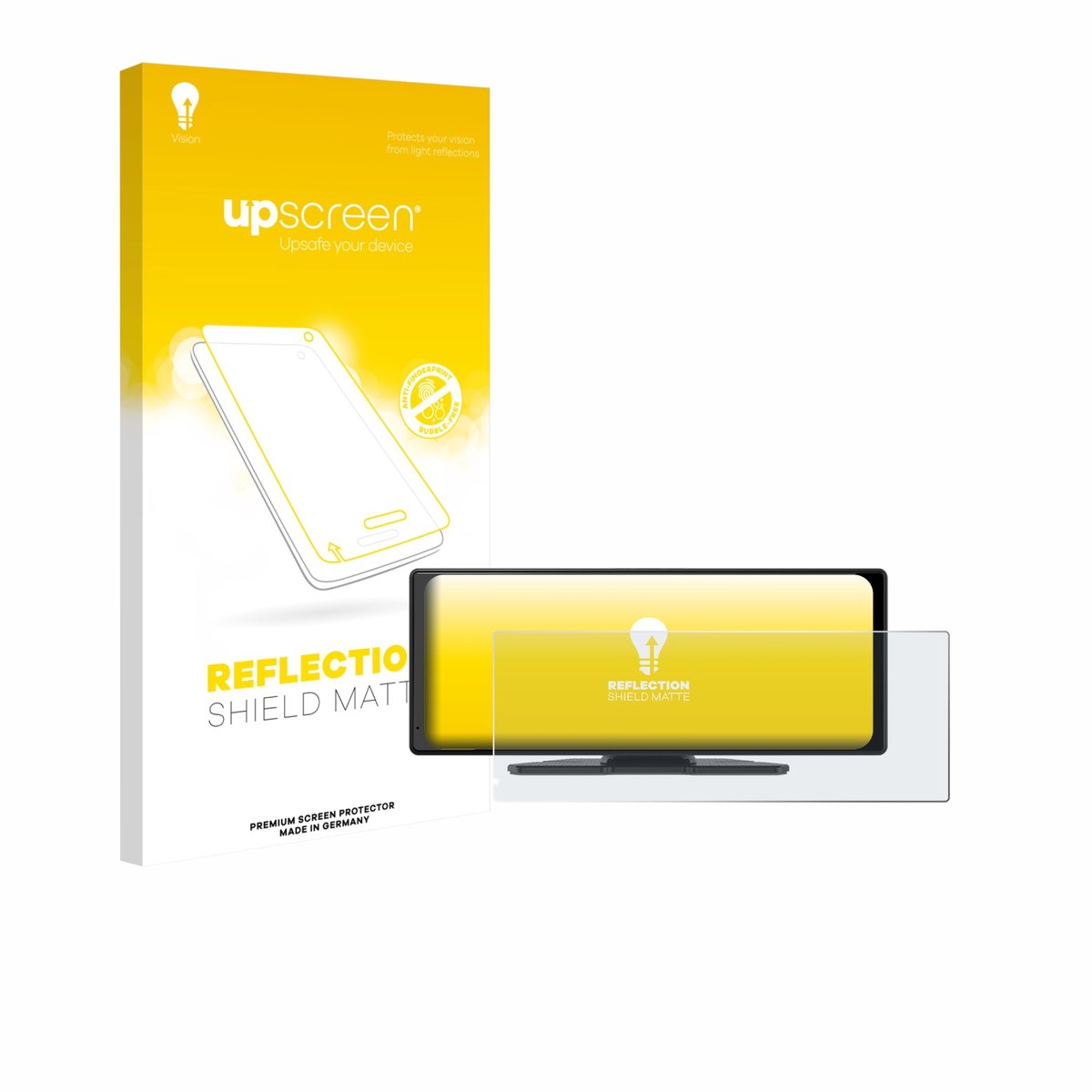 upscreen - Screenprotector voor Carpuride V92 10.26" - Folie Beschermfolie anti glare matte