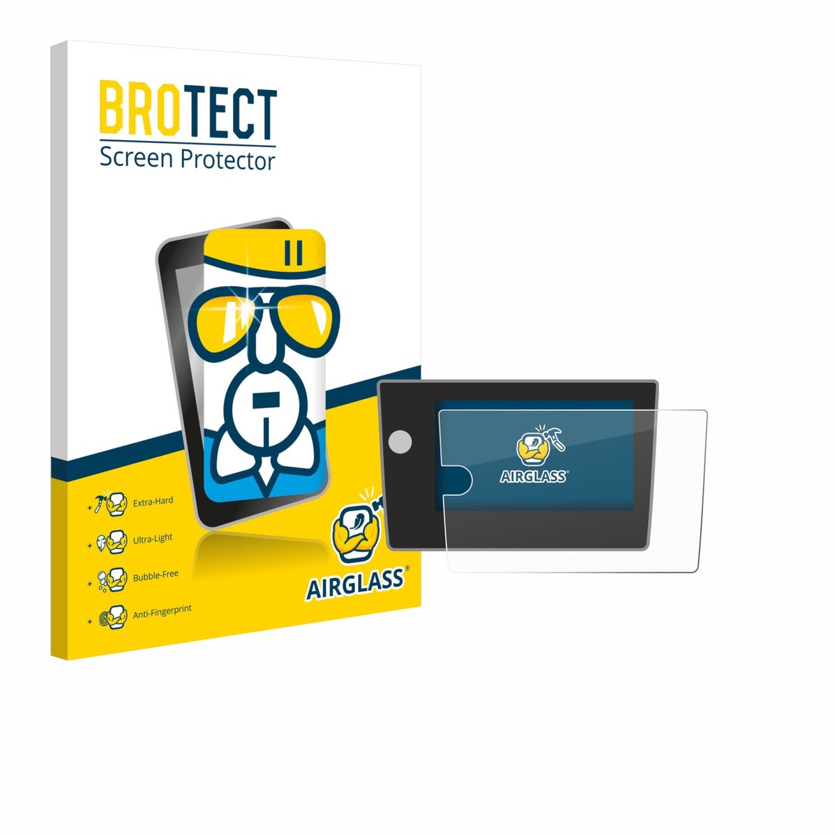Screenprotector voor Volkswagen Polo Life 2024 Beschermglas transparant