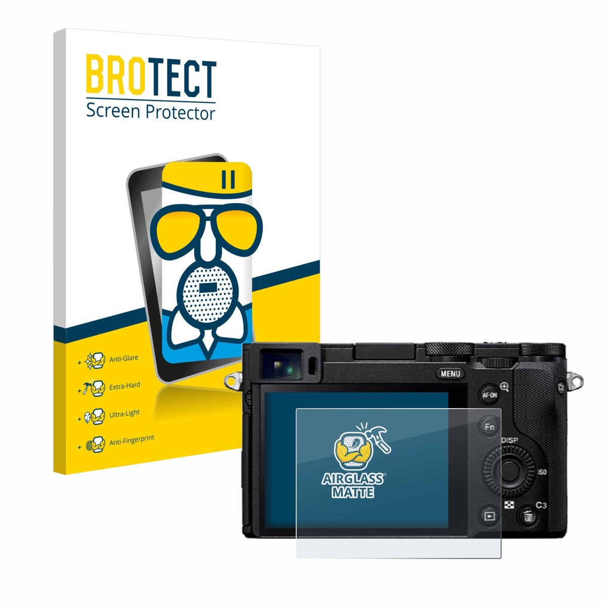 BROTECT - Screenprotector voor Sony RX1R III - Folie Beschermfolie Beschermglas matte