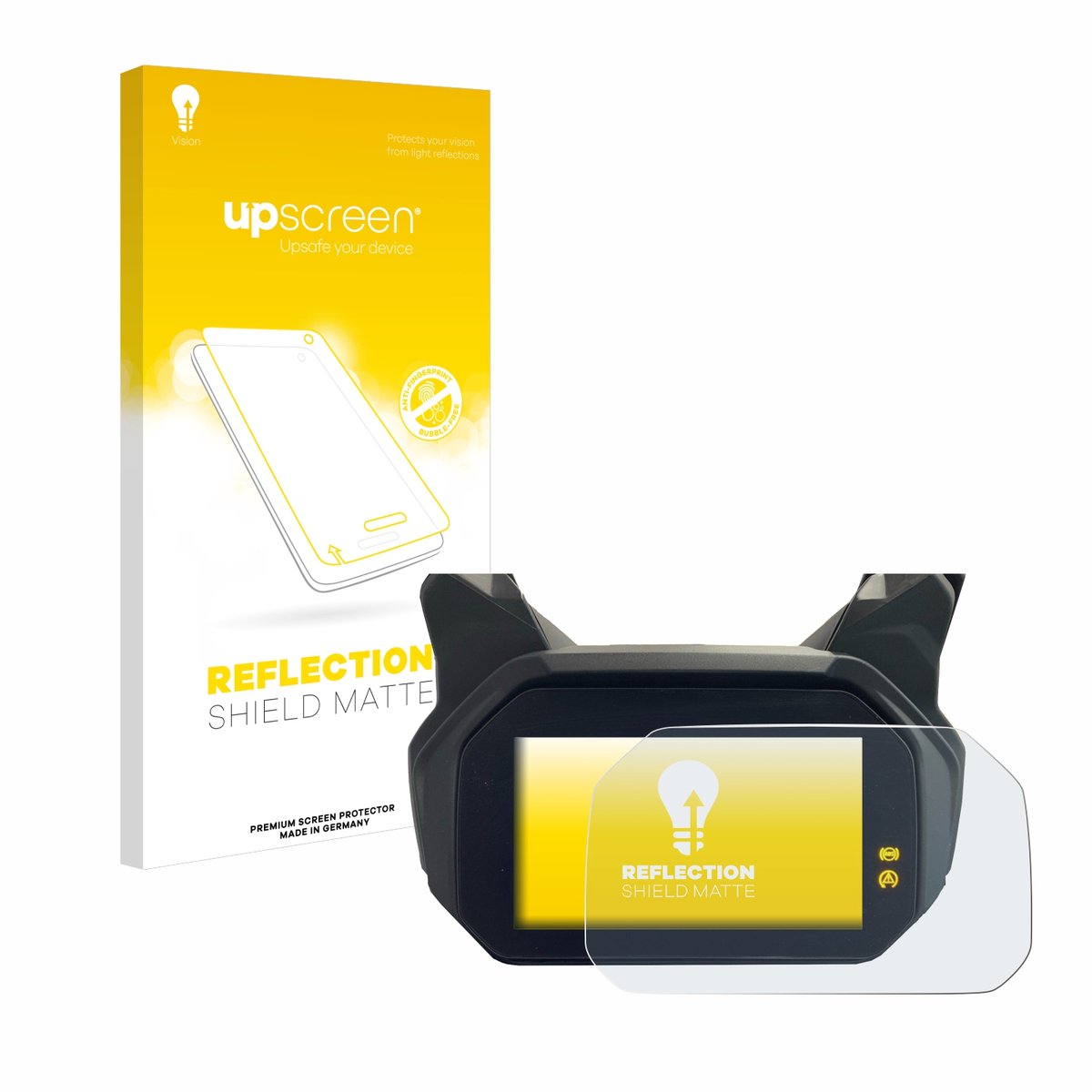 upscreen - Screenprotector voor BMW C400 GT TFT - Folie Beschermfolie anti glare matte