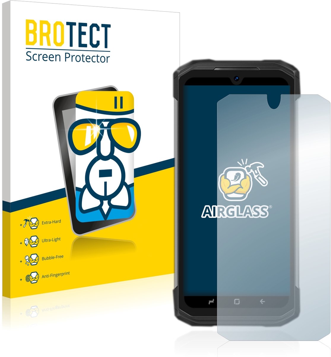 Screenprotector voor Doogee S98 Pro Beschermglas transparant