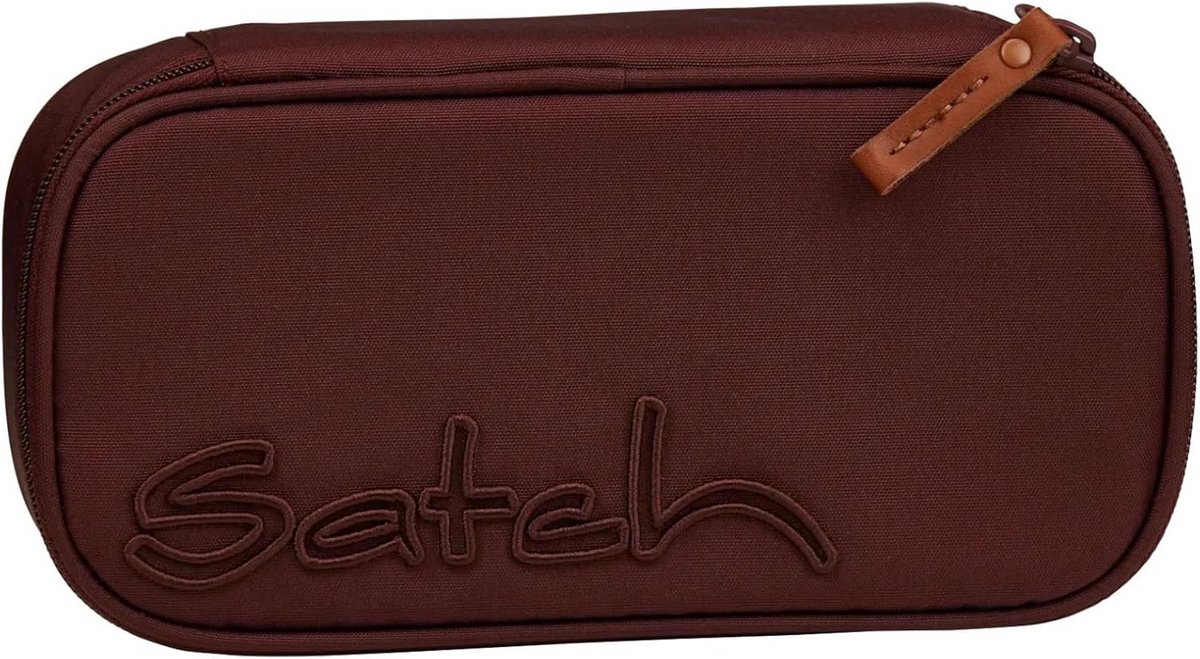 Extra Groot Etui Schooltas Organizer met Pennenhouder, Geodriehoekvak en Kijkvenster