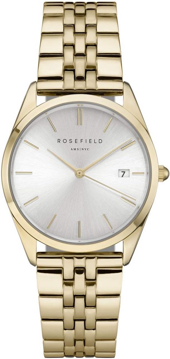 Dameshorloge Goud Ø33mm - Stijlvol en Veelzijdig Horloge