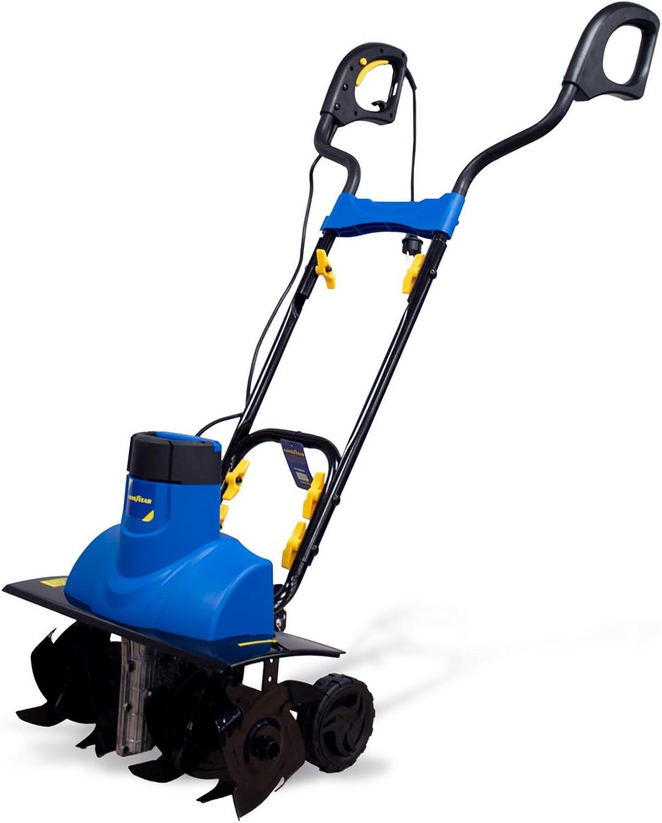 Krachtige Elektrische Schoffel 1500W met Opvouwbaar Stuur voor Tuinonderhoud