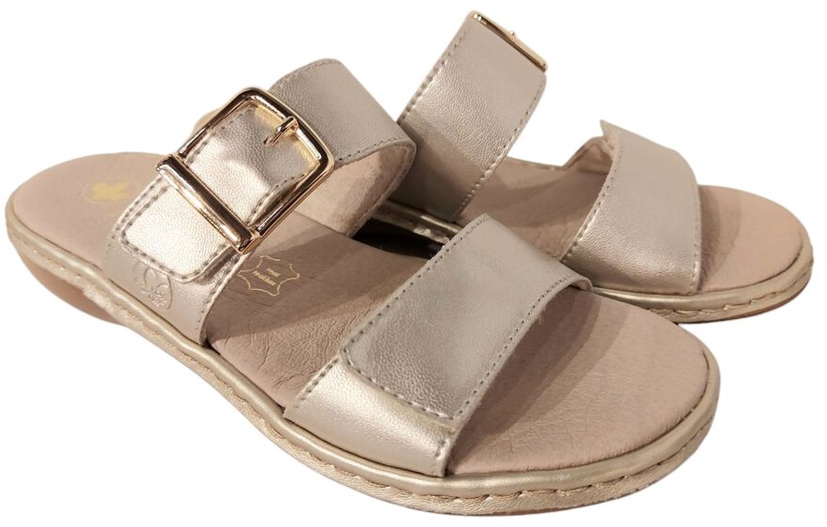 Rieker Slipper 65957-90 Goud